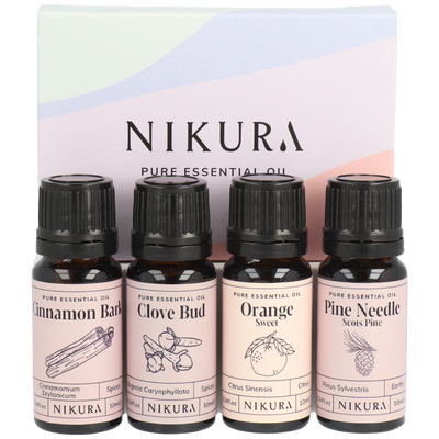 Winter Warmth Essential Oil Gift Set | 4x10ml