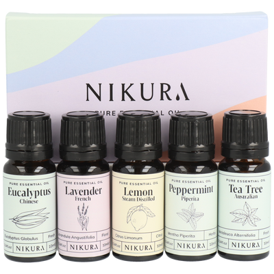 5 x 10ml | Starter Essential Oil Gift Set
