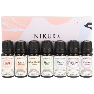 Chakra Essential Oil Blends Gift Set | 7x10ml